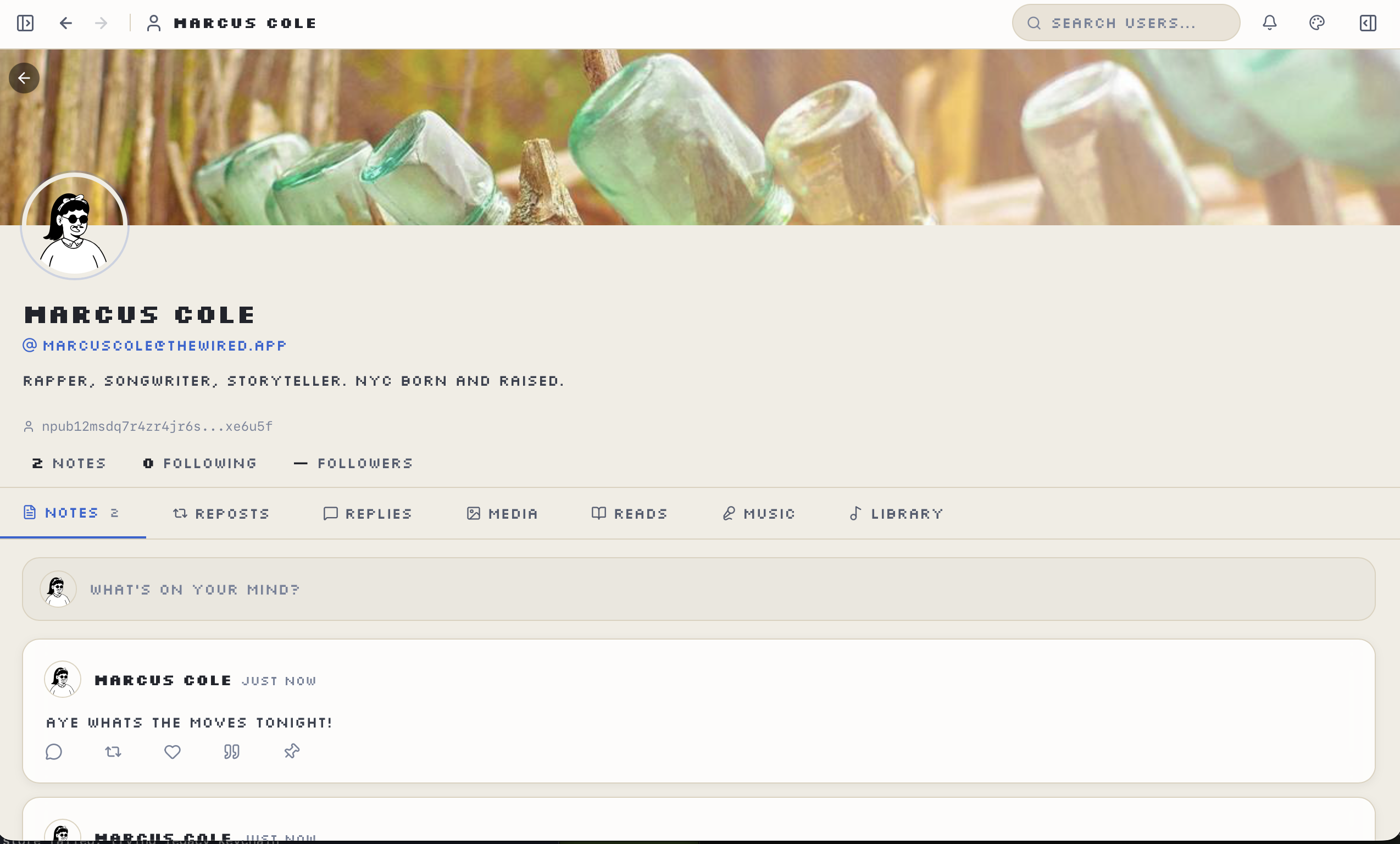 Your Profile